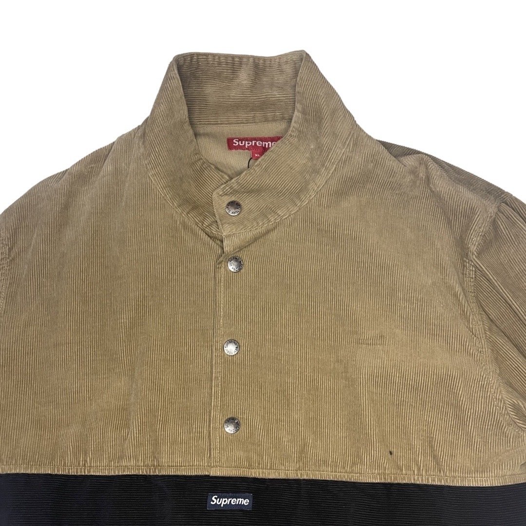 Supreme SS12 'Corduroy' Pullover Jacket Tan (2012) — The Pop-Up📍