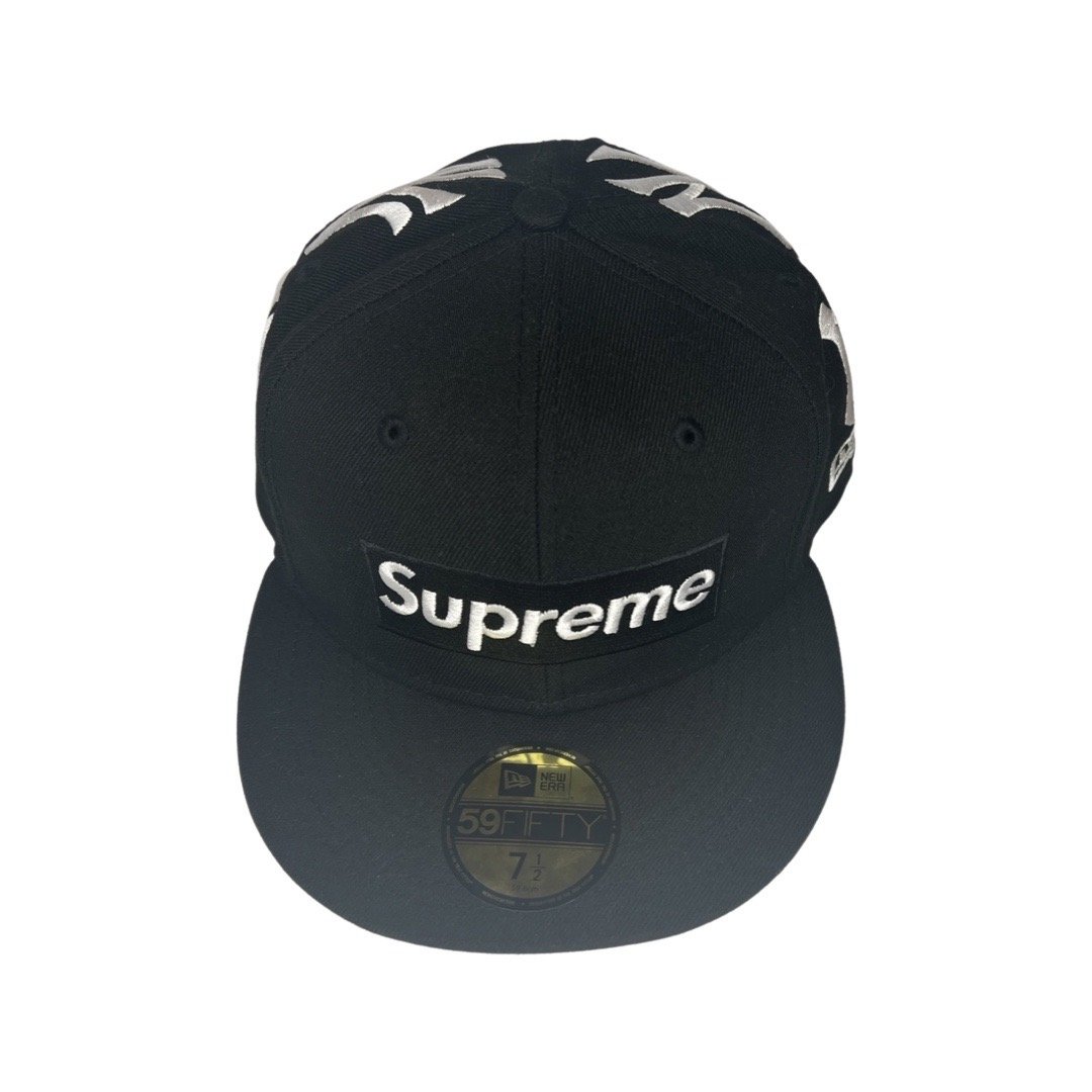 Supreme Playboy Box Logo New Era Cap Black