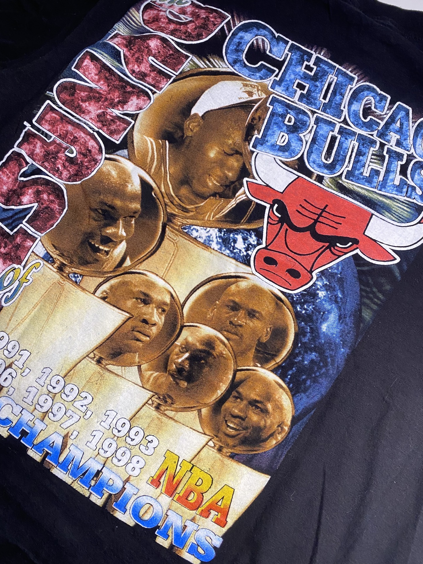 Vintage Chicago Bulls Rap Tee Size XL