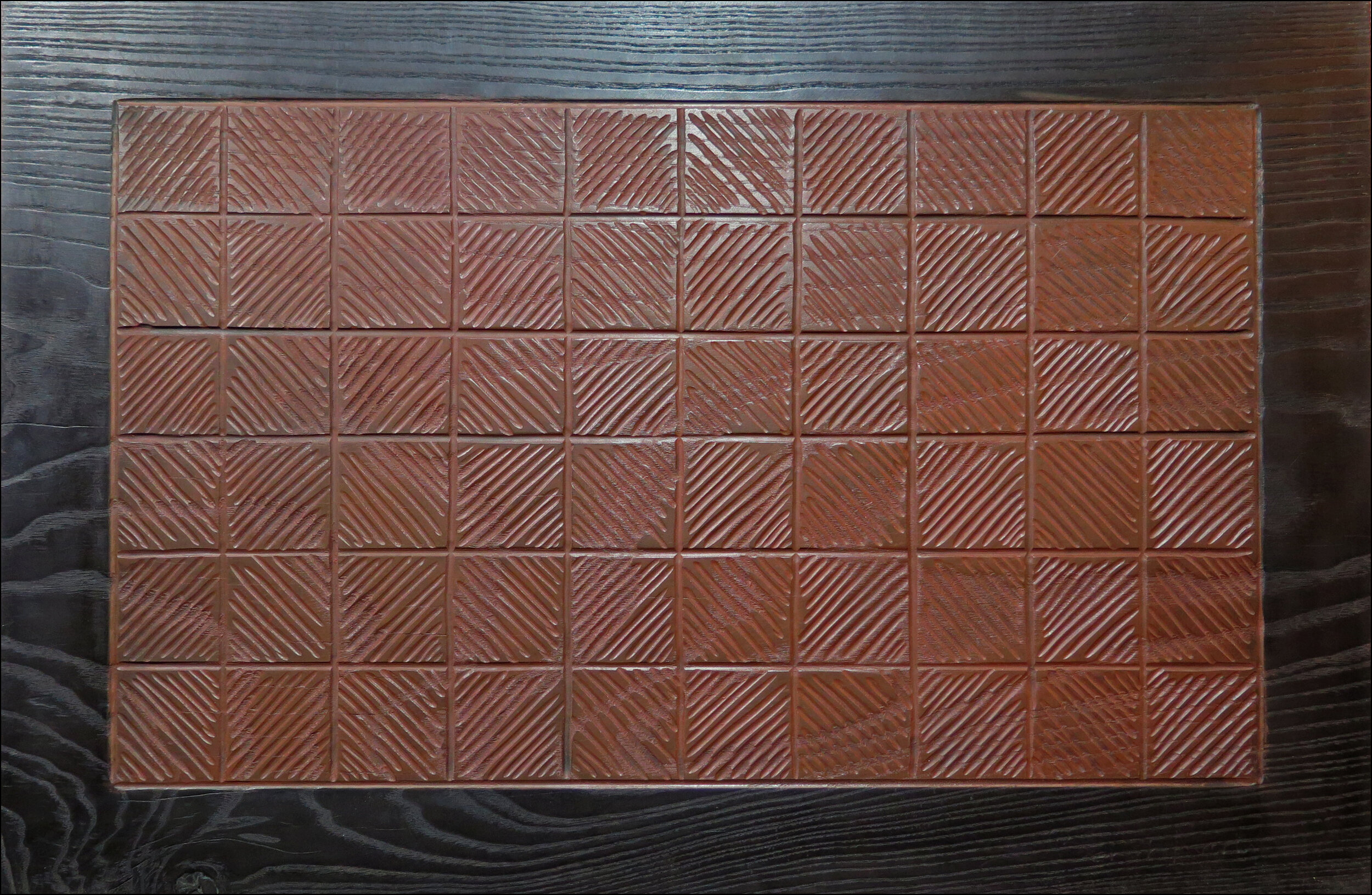 Noire et Pigments, 40 x 60 cm