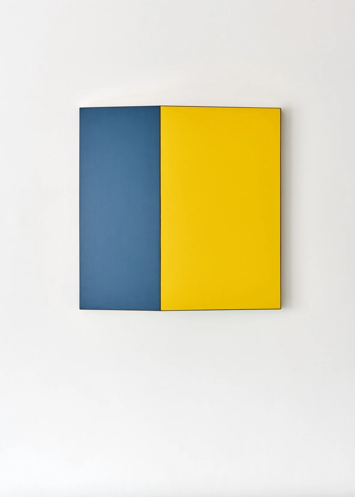 Untitled #25, 2020 Laminate on black MDF 50 x 50 x 10cm