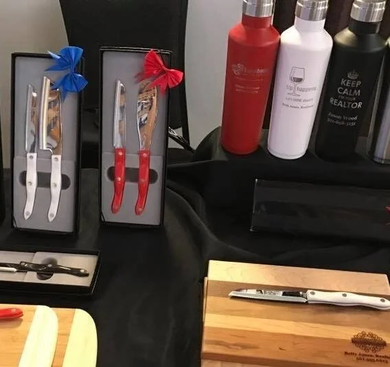 CUTCO Canteen Gratitude Boxes Cutting Boards Life expectancy? Forever! Number of uses? Daily (Forever)! Tax deductibility? 100%!