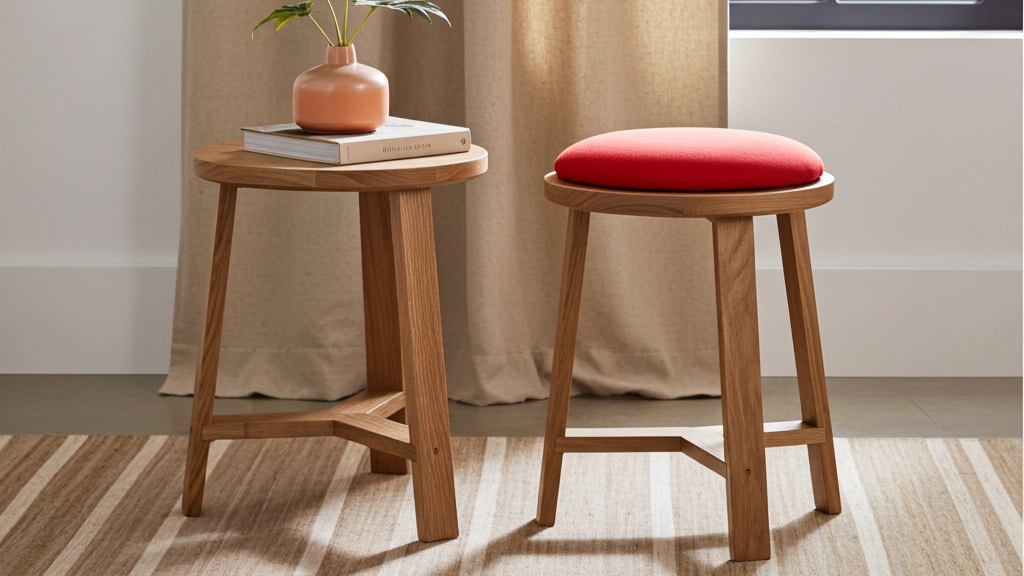 Restall Side Table and Stool