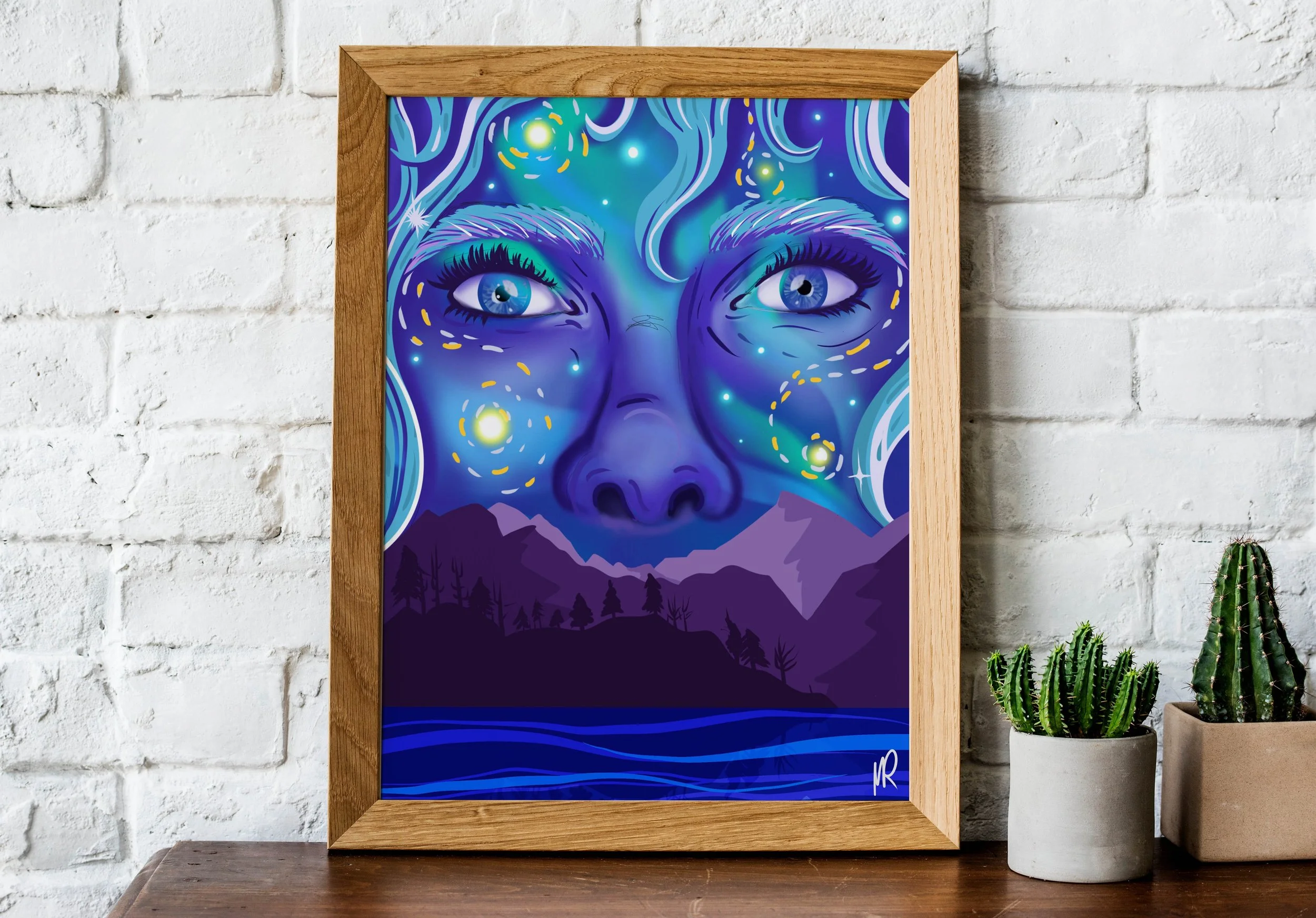 Aurora Dreaming Print