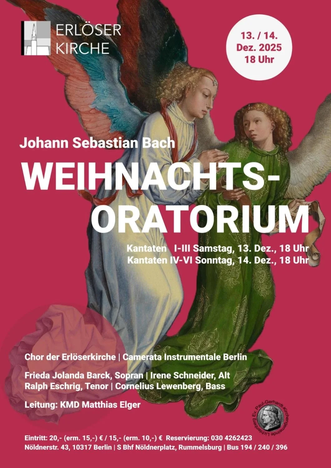 Weihnachtsoratorium 4-6
