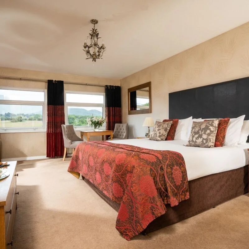 Chambre rouge Burrendale Hotel & Spa