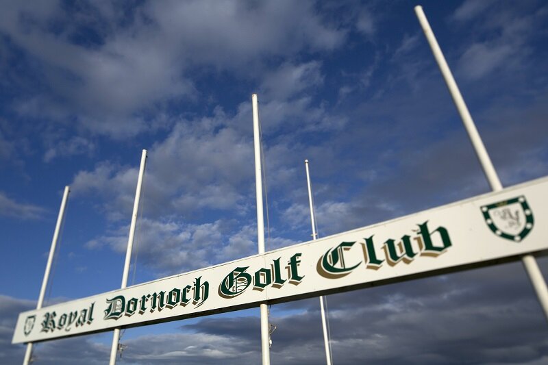Panneau Royal Dornoch Golf Club