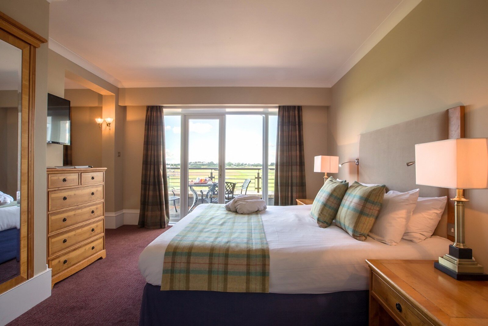 Chambre double avec terrasse Carnoustie Golf Hotel &amp; Spa 