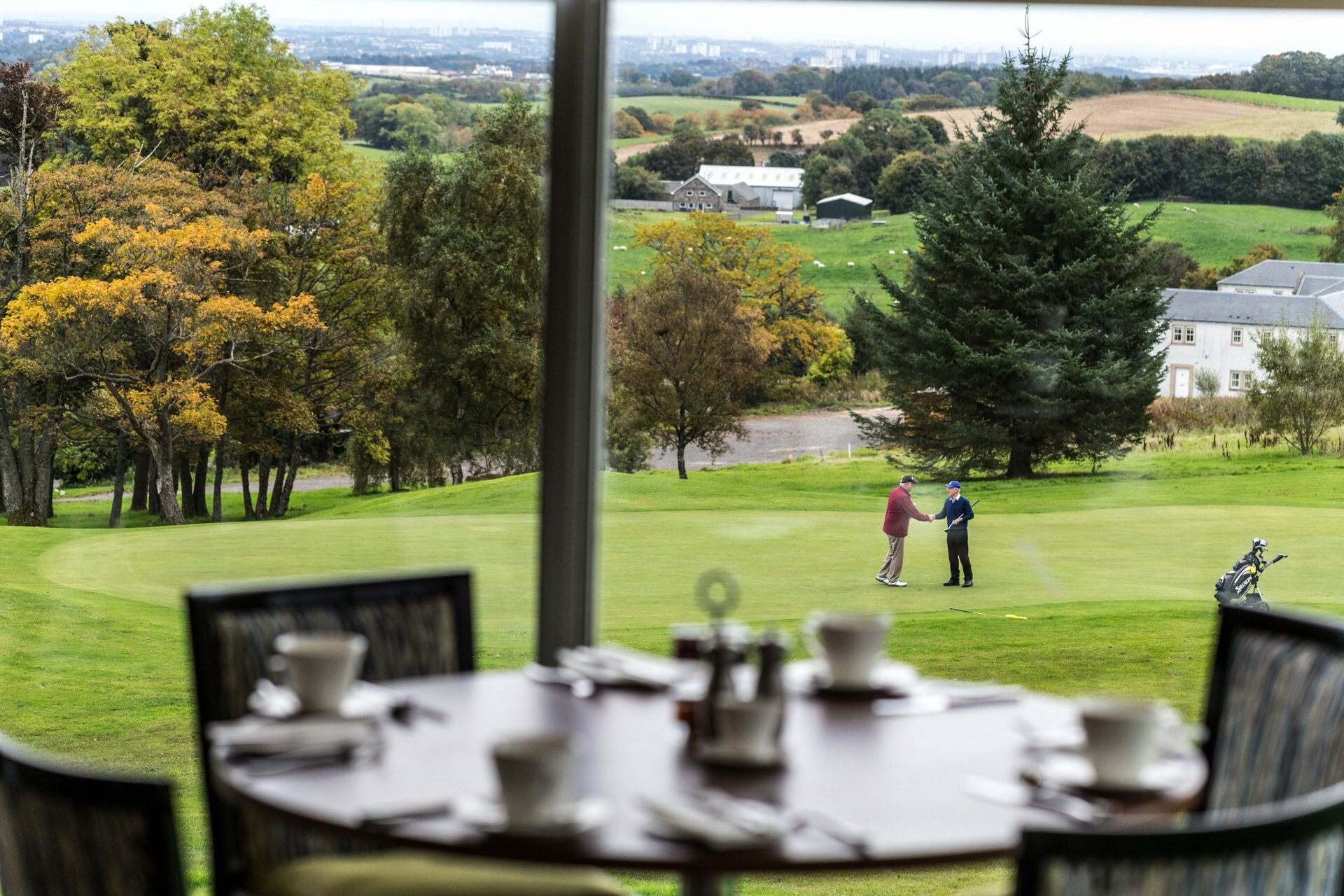 Vue depuis restaurant Gleddock Hotel Spa and Golf Resort