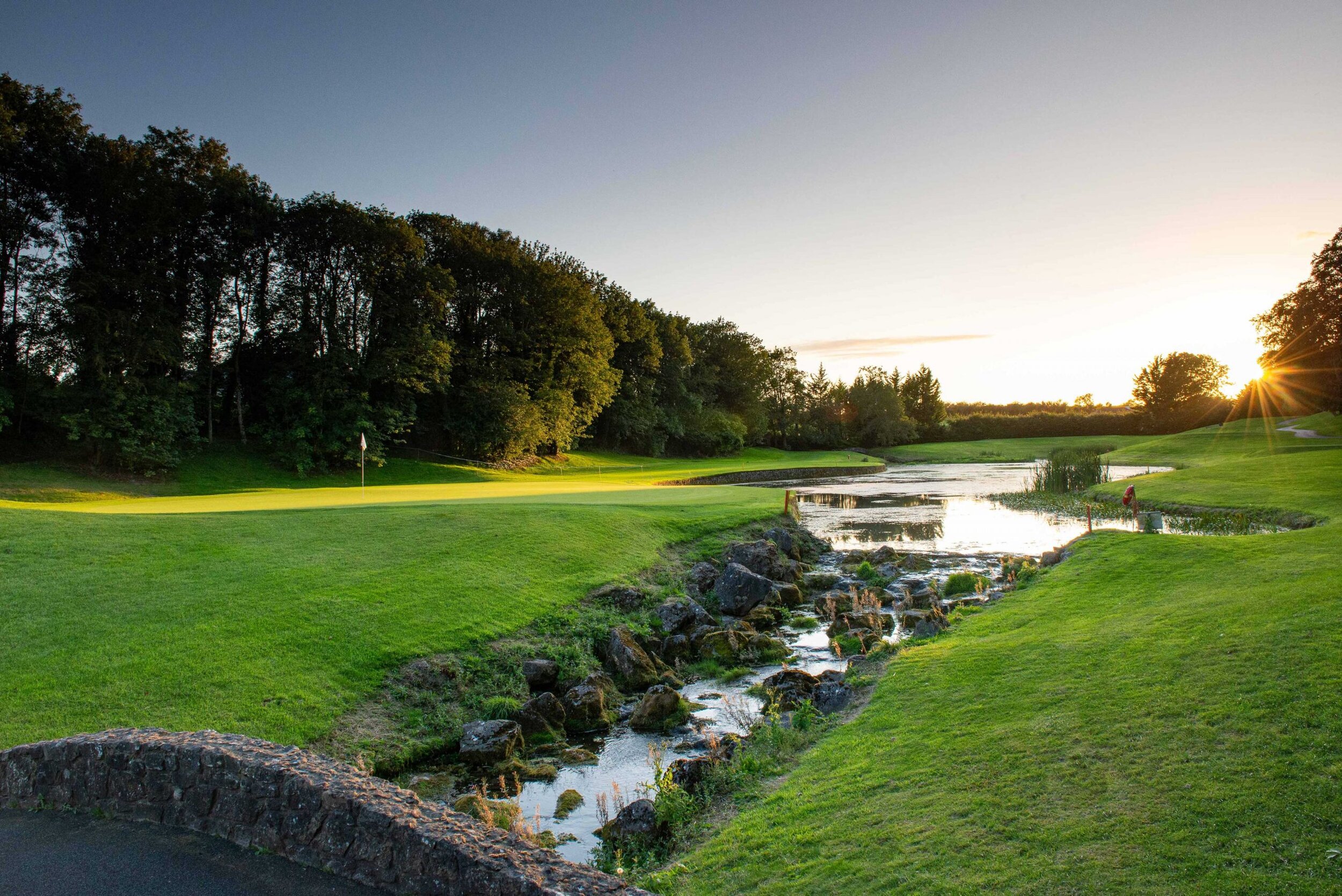 Vue sur le golf de Mount Juliet