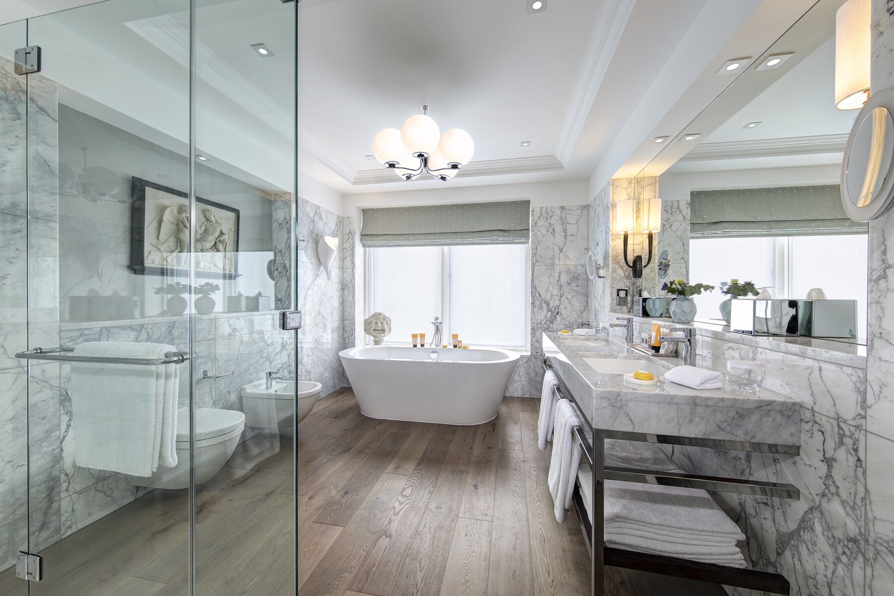 Salle de bain et douche Balmoral Hotel