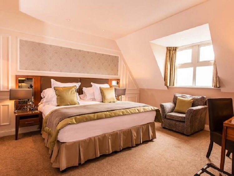 Chambre beige Slieve Donard Resort &amp; Spa