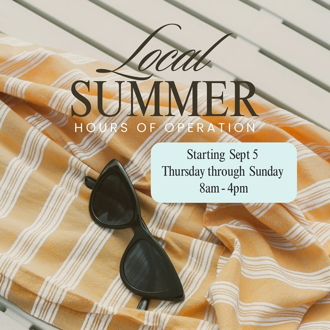 I know, I know Summer isn&rsquo;t over! Local summer offers some of the best beach days, shorter wait times to get into all your favorite local restaurants, and best of all&hellip;.no more circling around looking for parking for hours 😮&zwj;💨🥴 

I