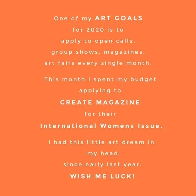 #ArtGoals #createmag #courtneytessierart #femaleartist #femalephotographer #createmagazine #womeninart #supportlivingartists #art #myart #myartwork #coolart #mylifestory #makearteveryday #artsy #contemporaryart #artlife #practice #visualart #artofthe