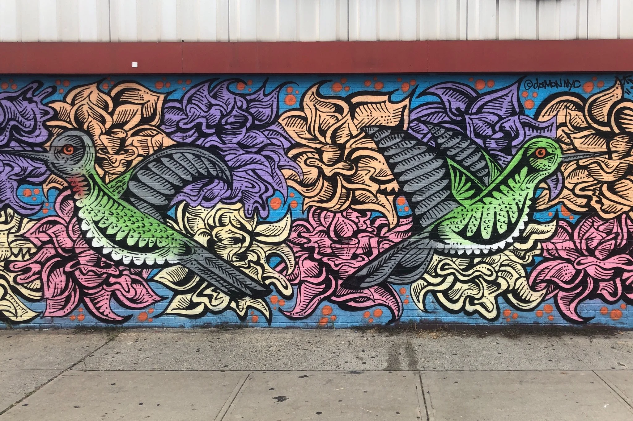 Damon Johnson, 2019 Curation: Grand Street BID 575 Grand Street