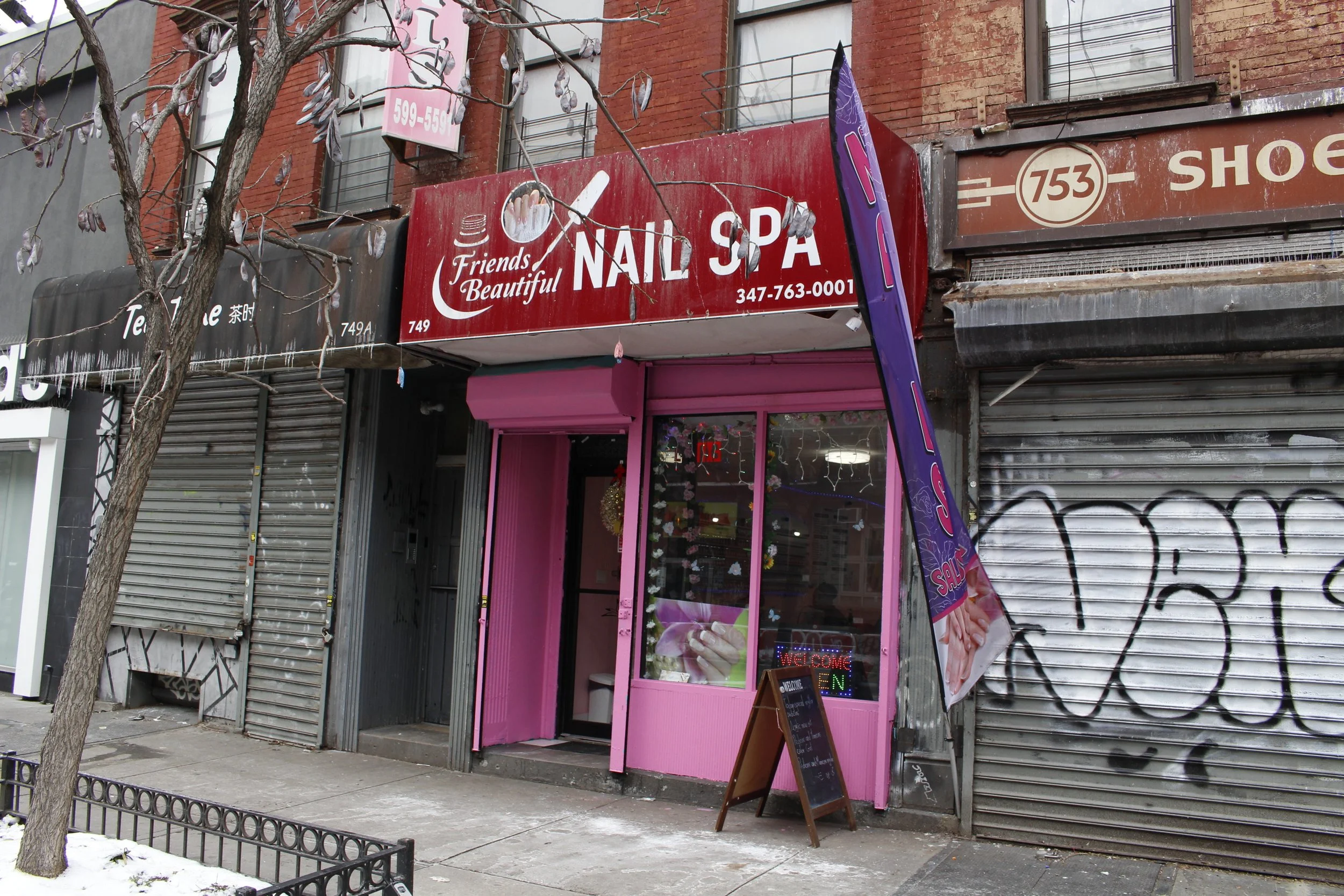 Friends Beautiful Nail Spa Opens at 749 Grand Street