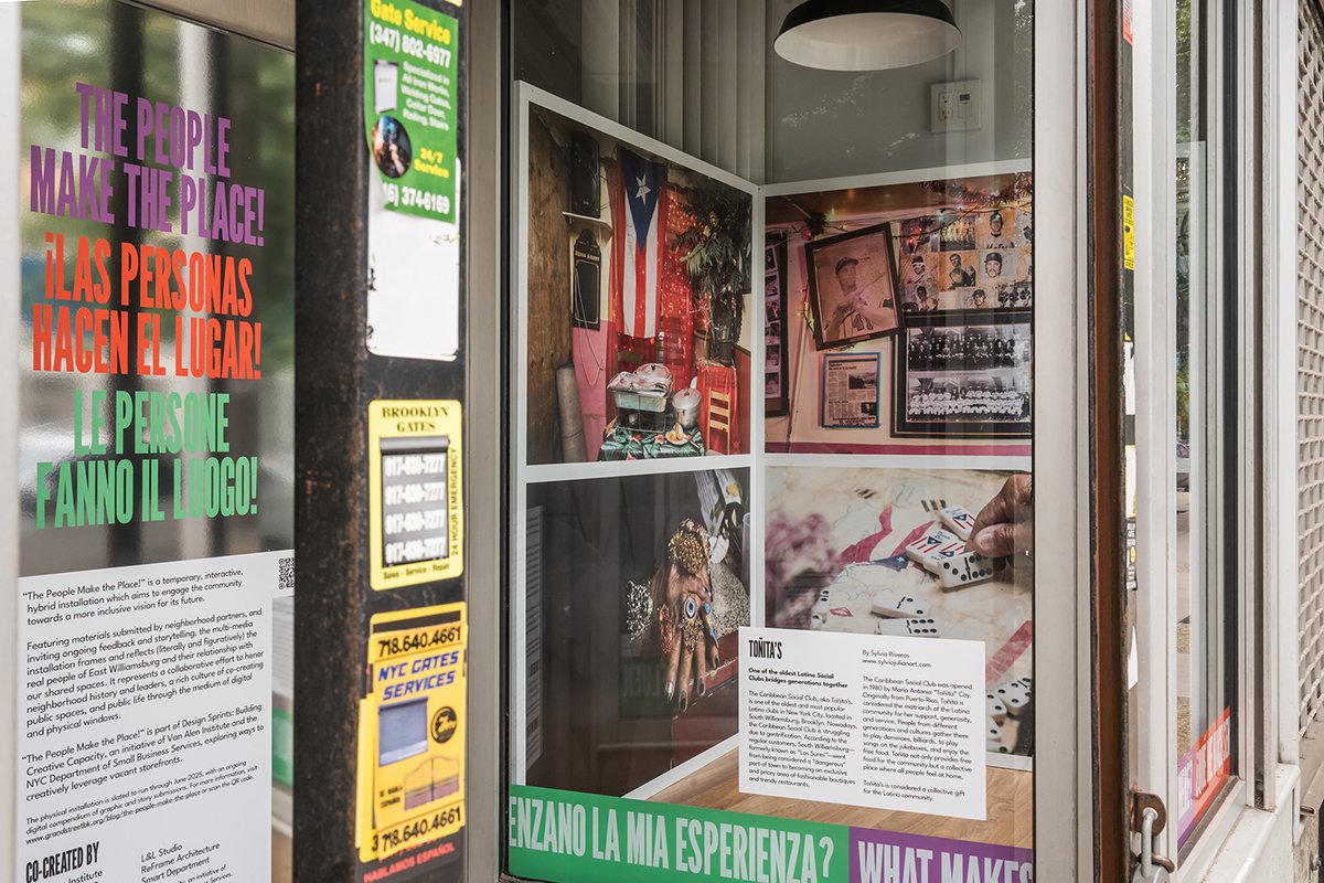 &ldquo;The People Make the Place!&rdquo;

📍246 Graham Avenue, Brooklyn NY
To&ntilde;ita&rsquo;s, Sylvia Riveros:

To&ntilde;ita&rsquo;s is a photo series by @jujuliana_a that honors the Caribbean Social Club in Williamsburg ( @tonitasny ) &amp; its 
