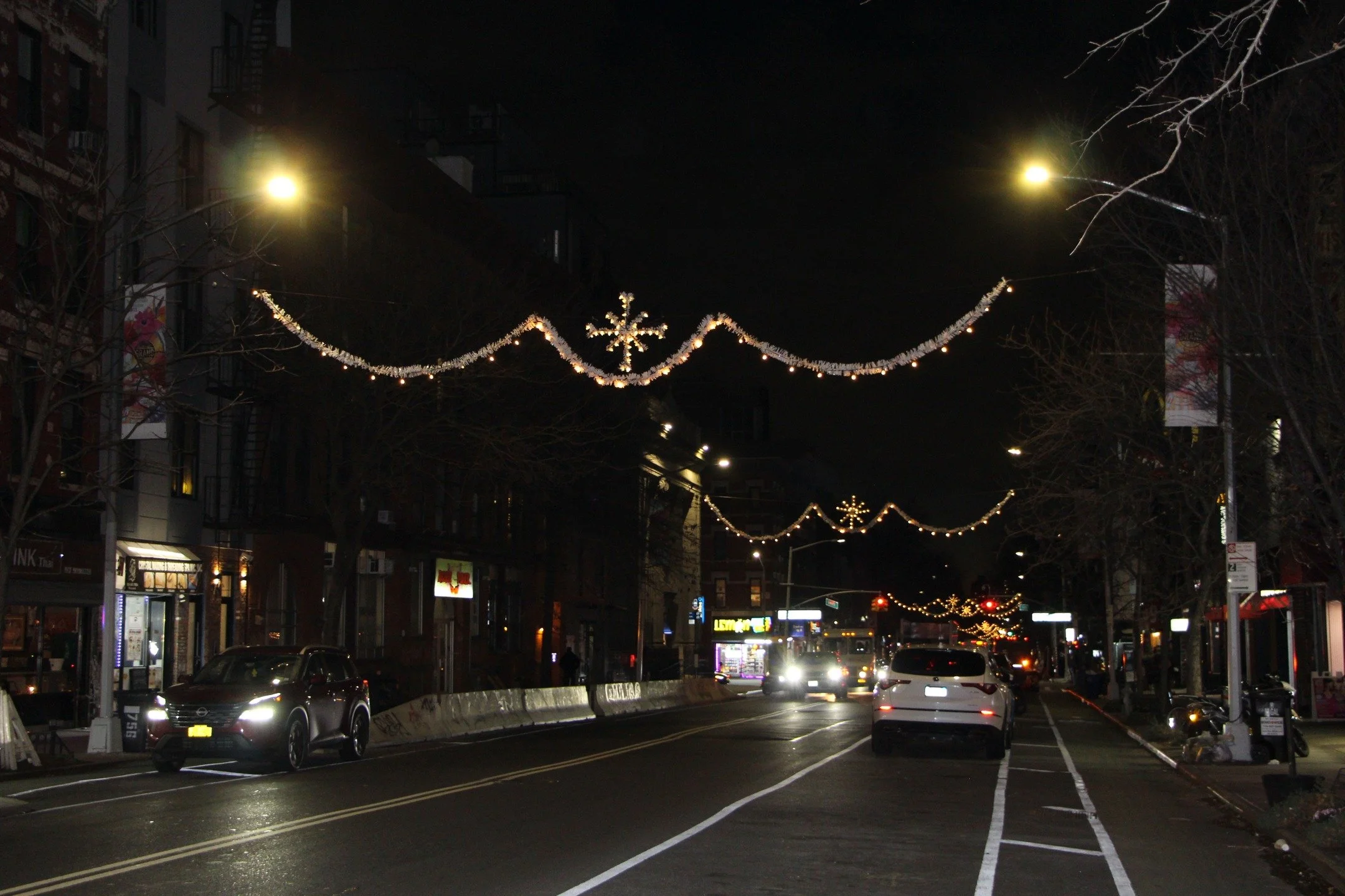 The Grand Street BID is proud to continue our tradition of installing holiday lights in the corridor since 1985 ❄🎄

We will continue to light up Grand Street into the new year and help support the corridor. Thank you &amp; happy holidays! ✨
.
.
#hol