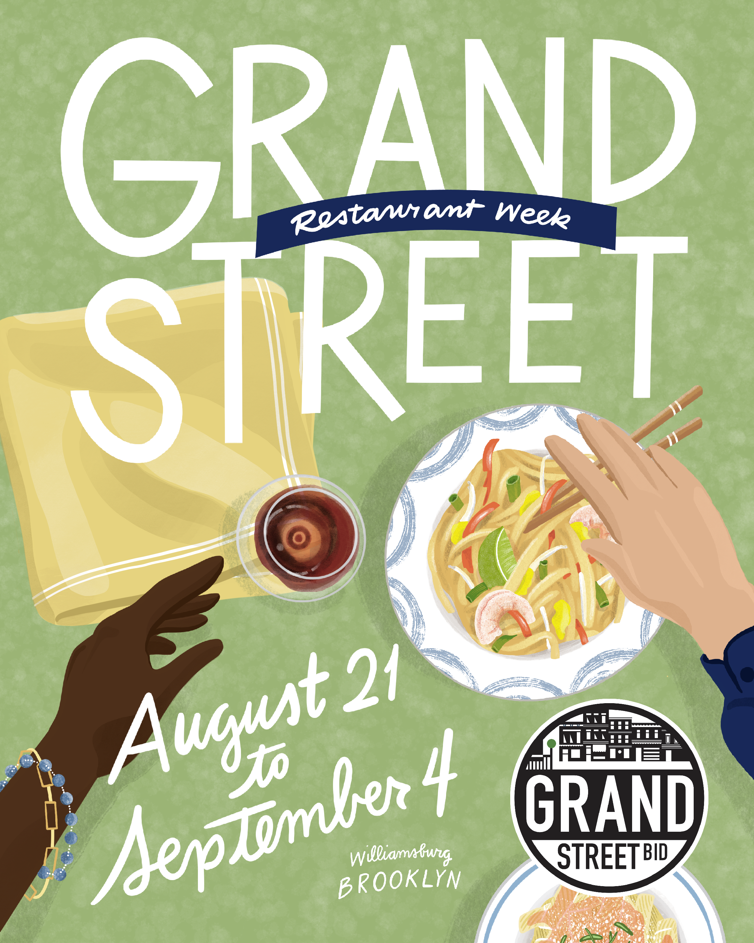 Summer Restaurant Week on Grand Street 2026 