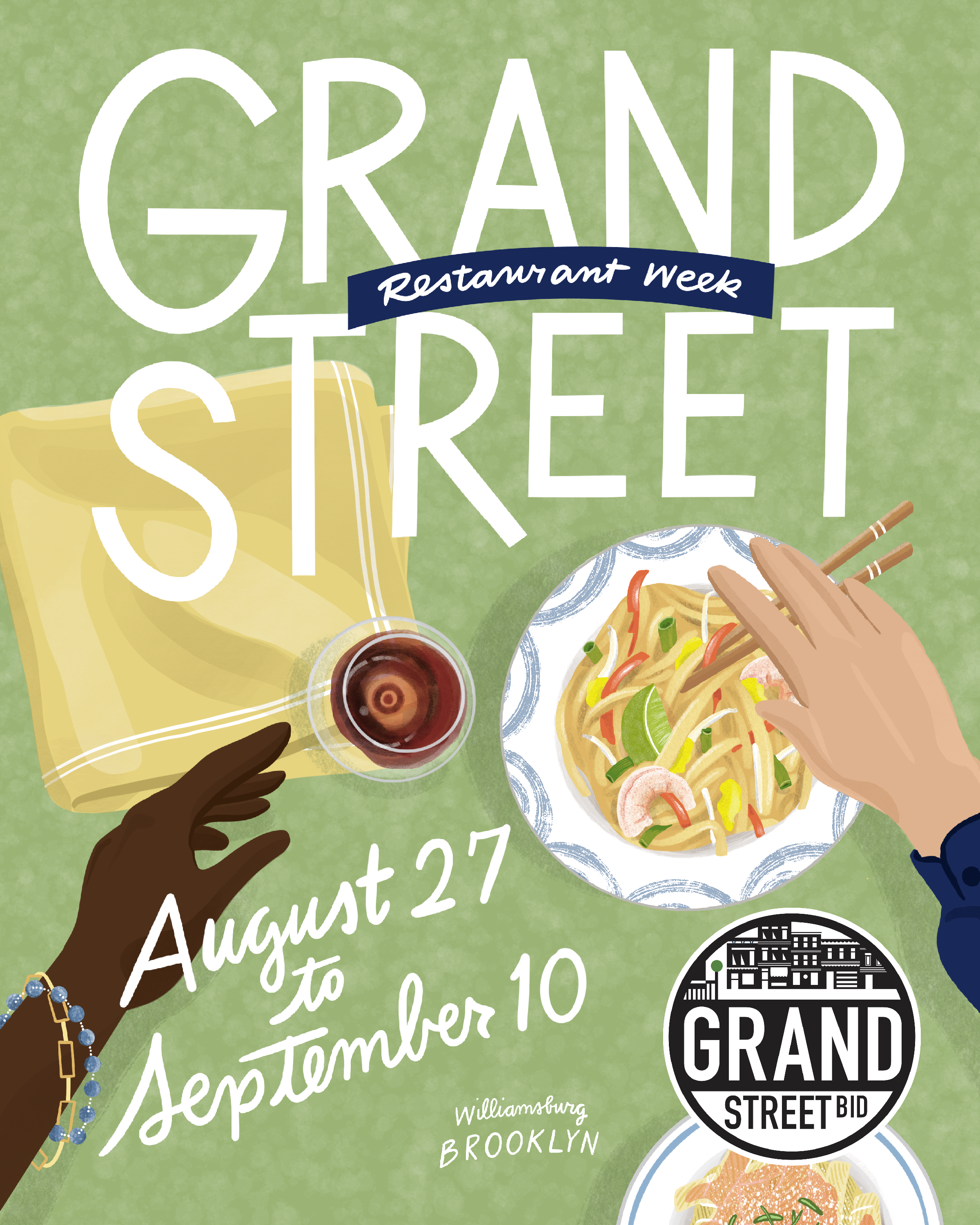 Summer Restaurant Week on Grand Street 2026 