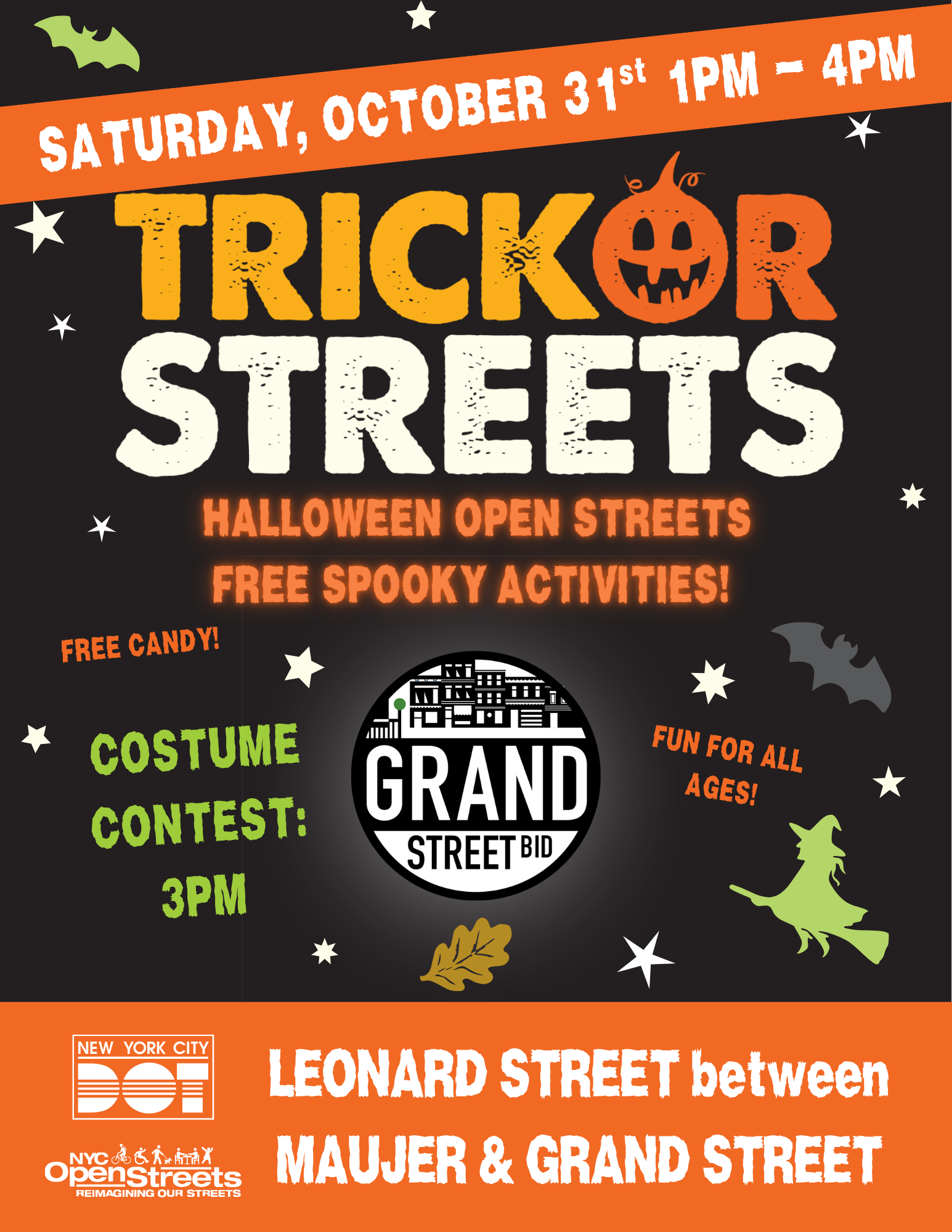 Trick-Or-Streets: Halloween Open Streets!