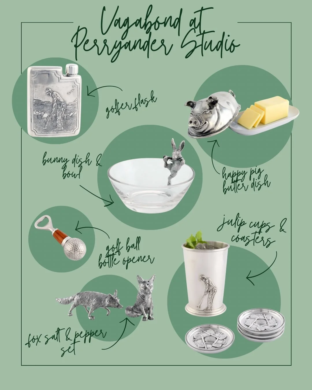 Introducing @vagabondhouse - handcrafted pewter tableware. Family owned &amp; operated crafting artistically designed pieces from the highest quality pewter and durable natural materials. 

We are thrilled to have a few of their beautiful pieces in t