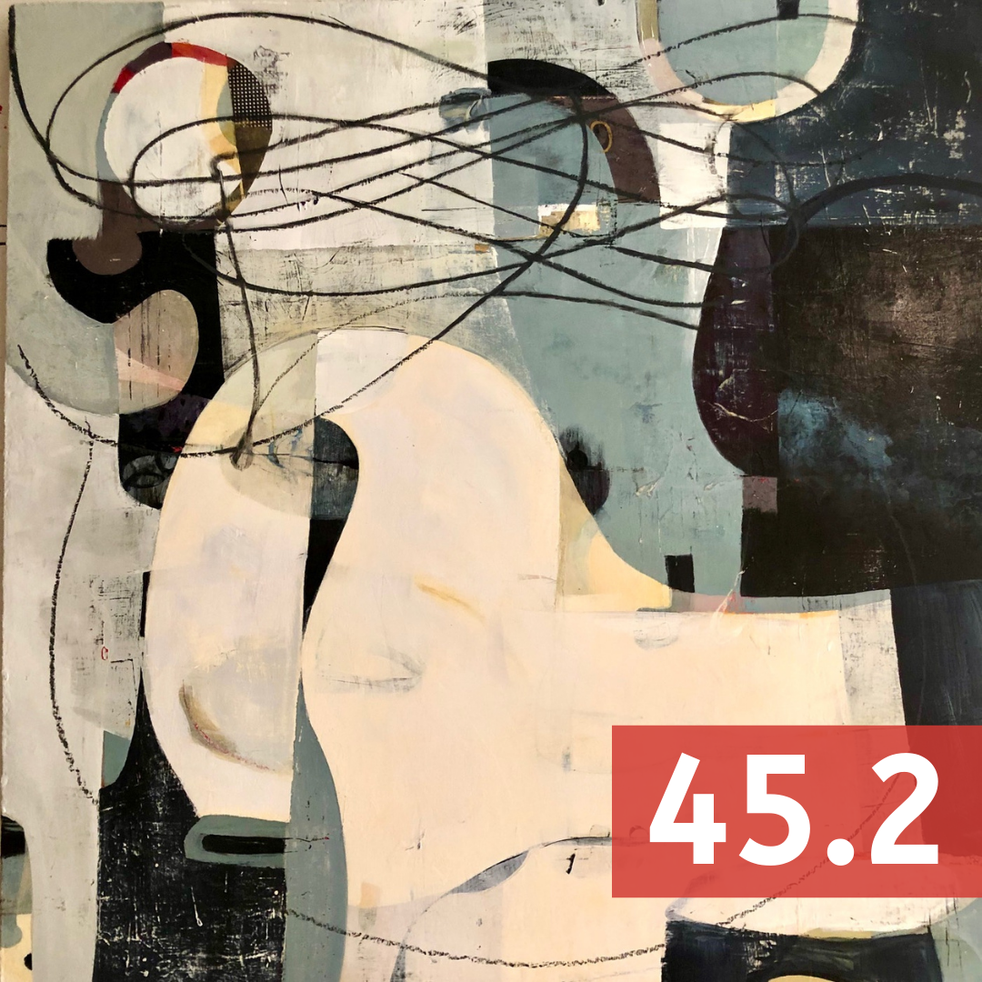 Artwork on cover of The Journal 45.2: Beyond the Surface  Mary GrandPré
