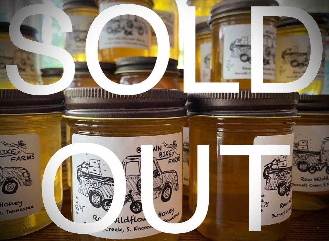Update: we are sold out of our 2020 jars! Thank you all so much for your support.
.
We did have an unfortunate event with Turkeys eating our bees (who knew?! 😭) but we hope to be right back where we were come spring 2021! ❤️ 🐝 🍯