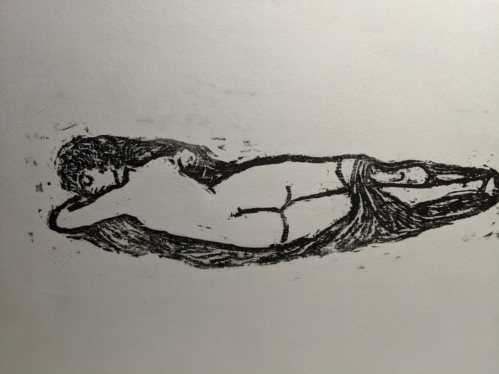 "Hermaphroditus"
Based on a series of famous statues, I have often gotten compliments on "her" backside. Gender's a silly thing isn't it?