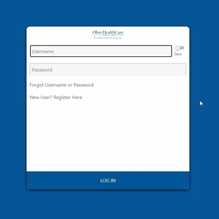 1. Login to Online Banking