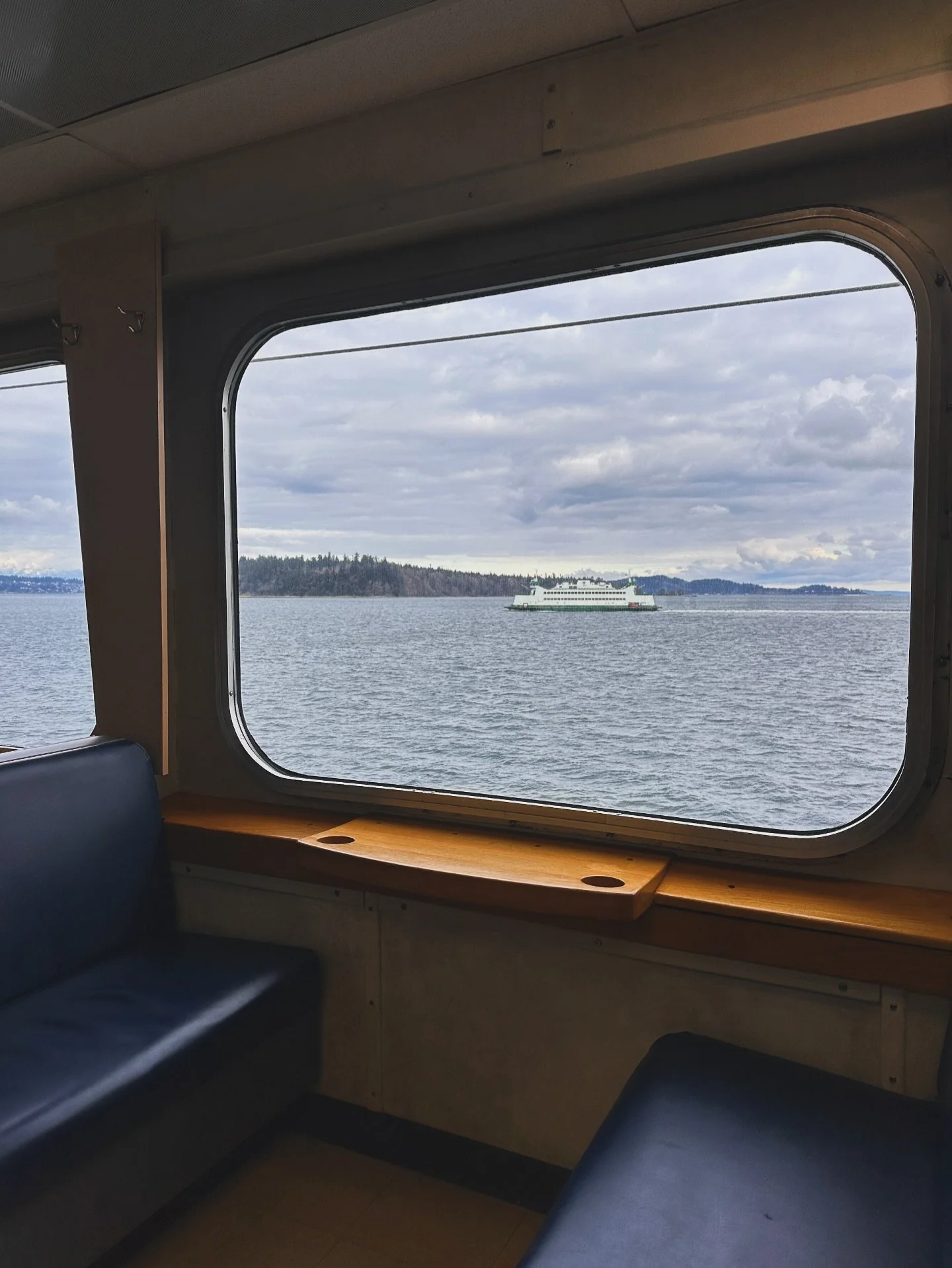 Grab a window seat and watch the world slide past. Happy Ferry Friday ya&rsquo;ll. If you&rsquo;ve had the pleasure of experiencing a Washington State Ferry ride across the Puget Sound you know that it&rsquo;s a special treat to snag a window seat an