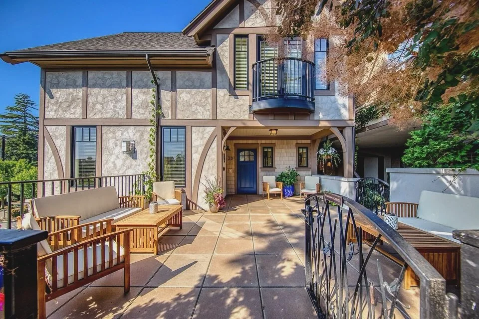 4 amazing accommodations to cozy up in this Fall on the Kitsap Peninsula. It&rsquo;s time for Autumn adventures and these stay are ready to welcome visitors!

Pleasant Beach Village - Bainbridge Island.
Tucked into a scenic hillside overlooking Puget