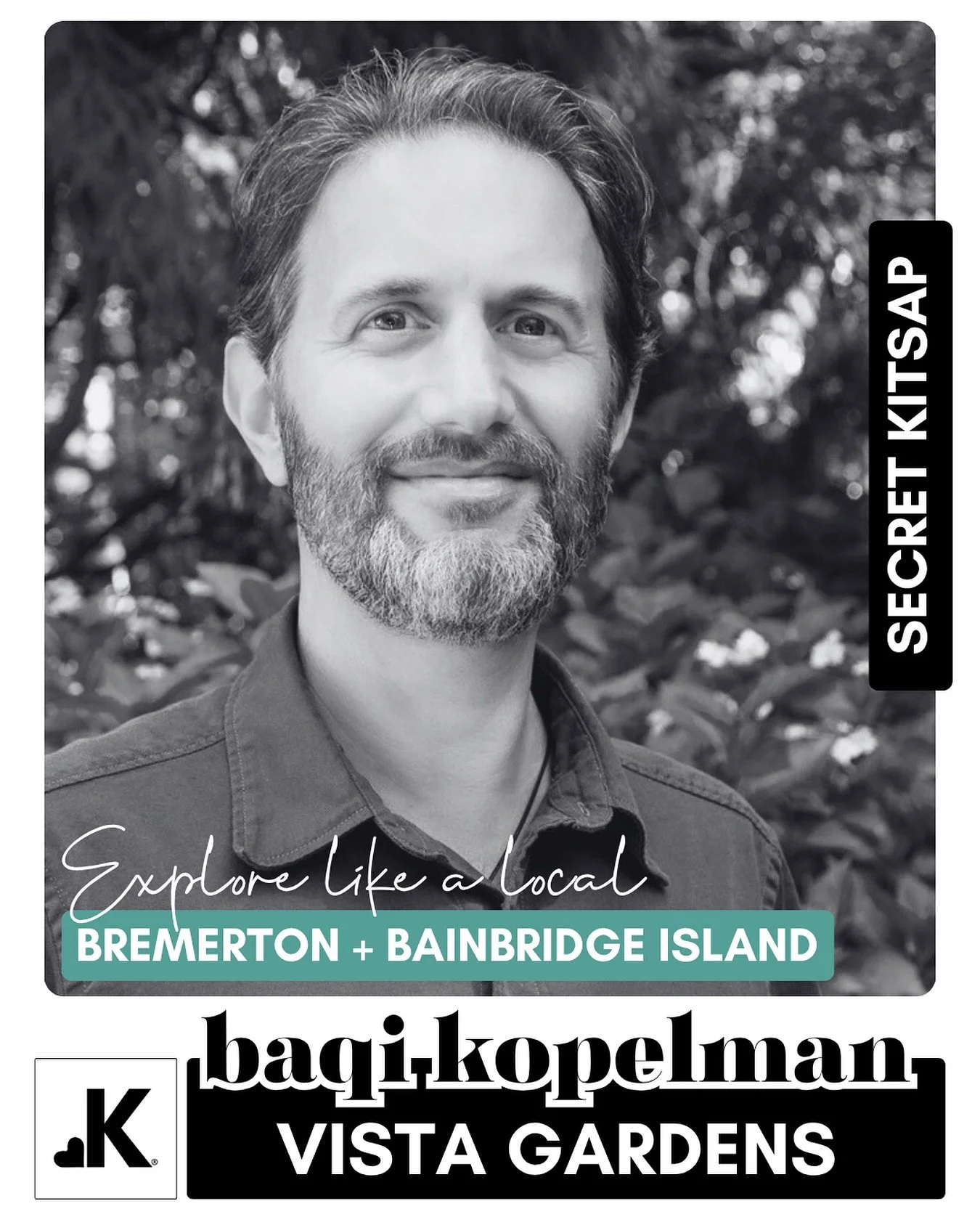 Are you ready to explore Kitsap like a true local? Come along with our most recent guide, Baqi, the Executive Director of @vistagardens.wa as he shows us where he loves to explore and experience Kitsap. Check out his weekend itinerary at the bottom o