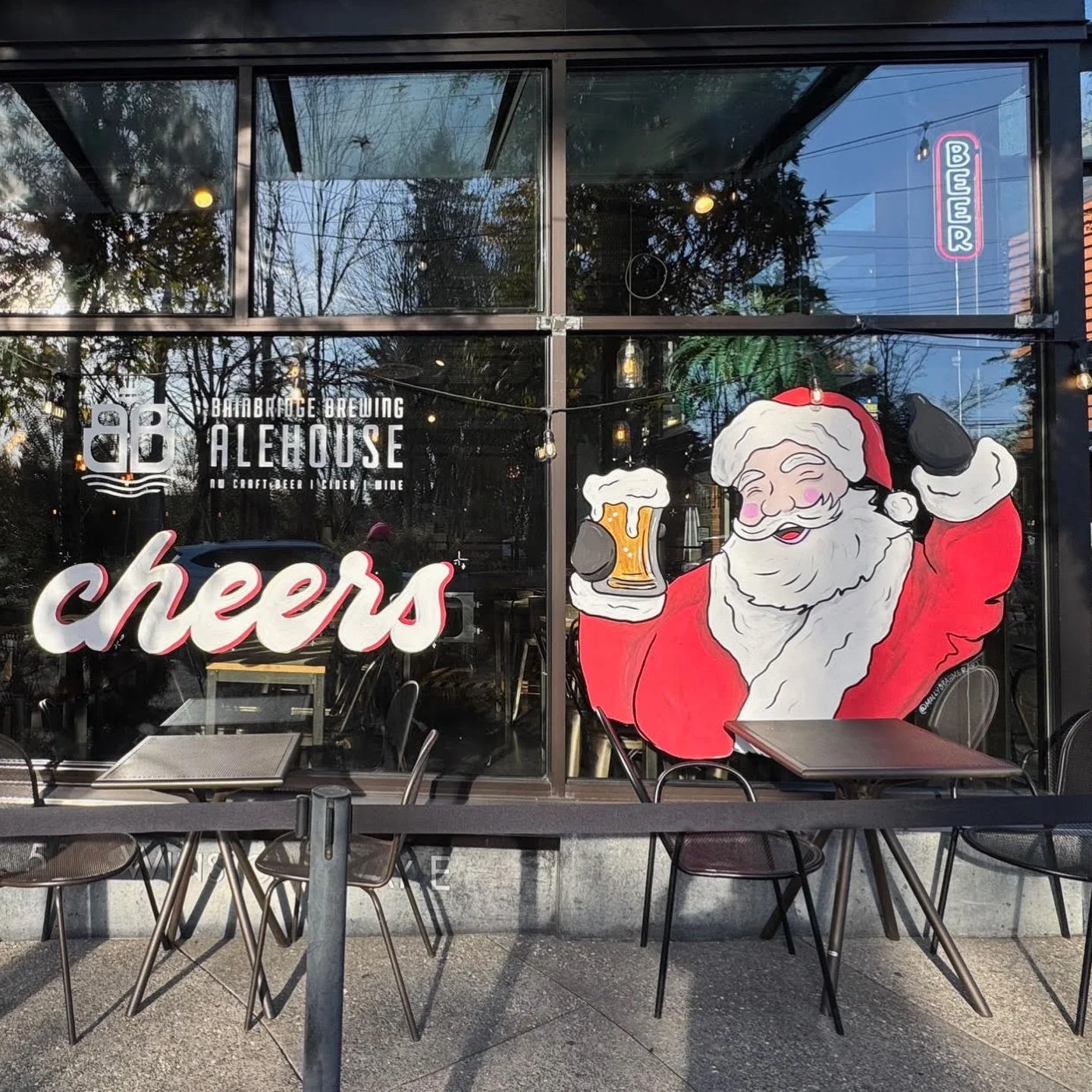 It&rsquo;s &lsquo;Mollydays&rsquo; as you walk off the Bainbridge Island ferry and head up Winslow Way! You&rsquo;ll notice that several downtown Bainbridge businesses are sporting a little extra holiday cheer from local artist, Molly Brahmer. The ow