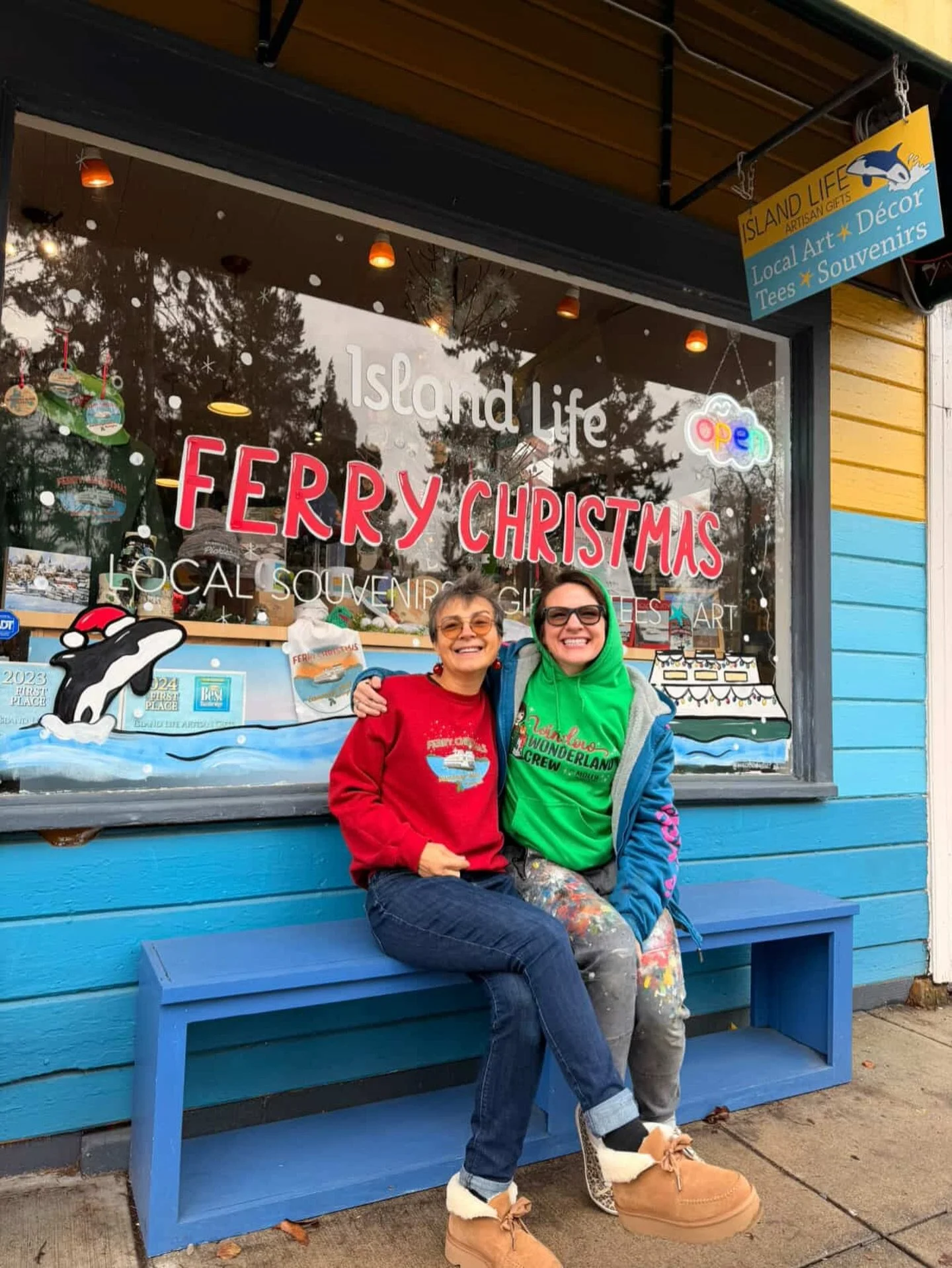 It&rsquo;s &lsquo;Mollydays&rsquo; as you walk off the Bainbridge Island ferry and head up Winslow Way! You&rsquo;ll notice that several downtown Bainbridge businesses are sporting a little extra holiday cheer from local artist, Molly Brahmer. The ow