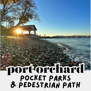 Port Orchard waterfront pocket park adventures