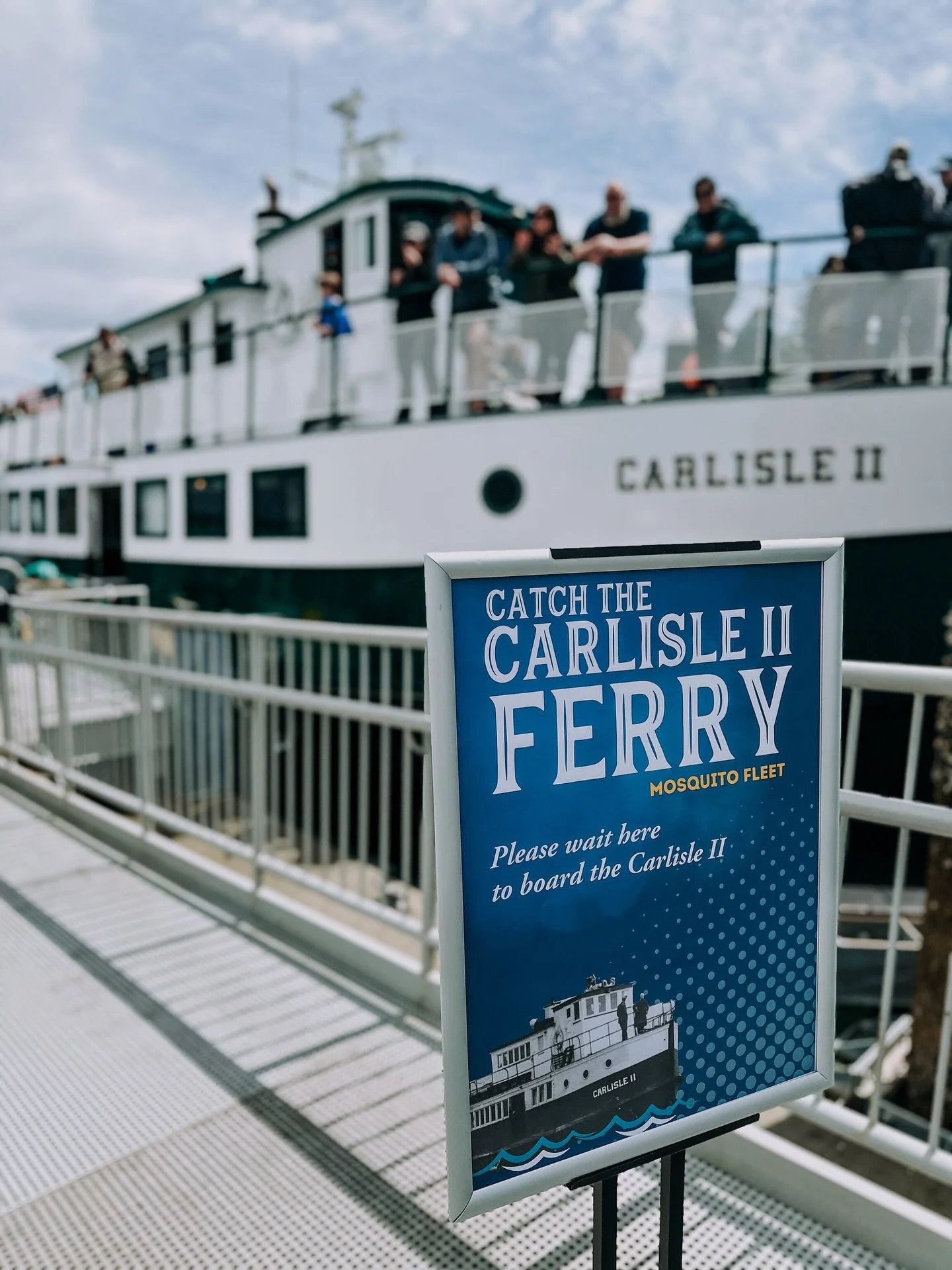 Mark your calendars for May 23+24 for the annual Mosquito Fleet Fest on the @portorchardwaterfront. 
This event features sailings on the last two Mosquito Fleet vessels, history walks and talks, maritime themed markets, local art, food vendors and fa