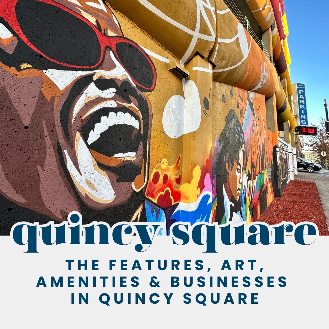 Guided tour around quincy Square, home of the Official Bremerton Fan Zone