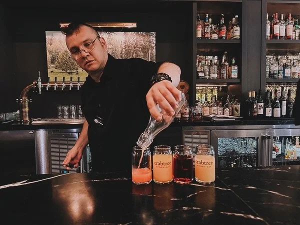 The Mimosa Flight is just the beginning when you are enjoying the legendary brunch at Poulsbo&rsquo;s Crabtree Kitchen + Bar @crabtree_kitchenbar - each dish is not only perfect, it owns a unique take on classic breakfast comfort foods. The service i