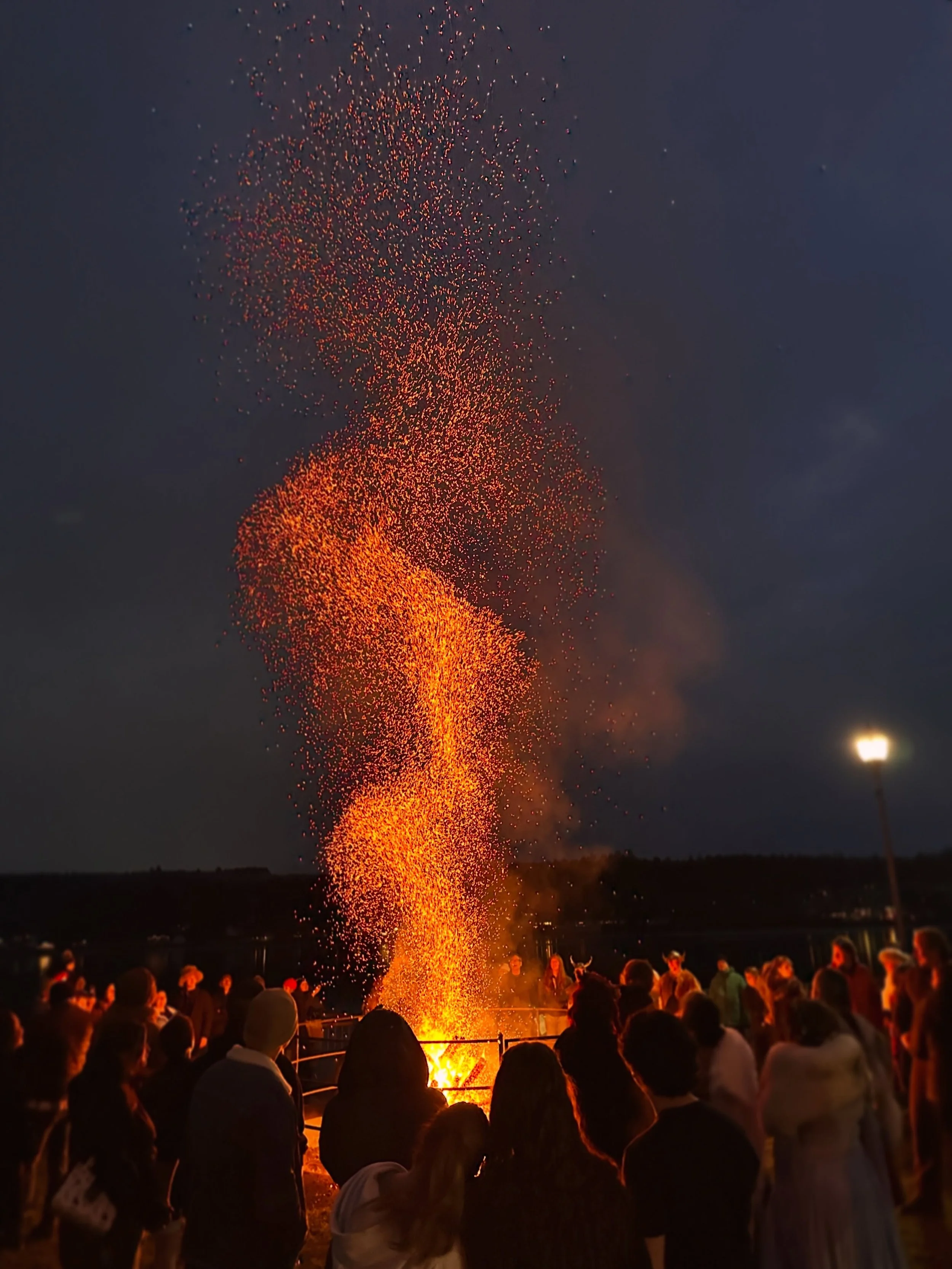 &ldquo;This is Now. Now is, all there is. Don&rsquo;t wait for Then; strike the spark, light the fire.&rdquo; &mdash; Rumi

Sparks will fly on the Poulsbo waterfront tomorrow evening. The sun sets behind the Olympic Mountains and the Autumn fire is l