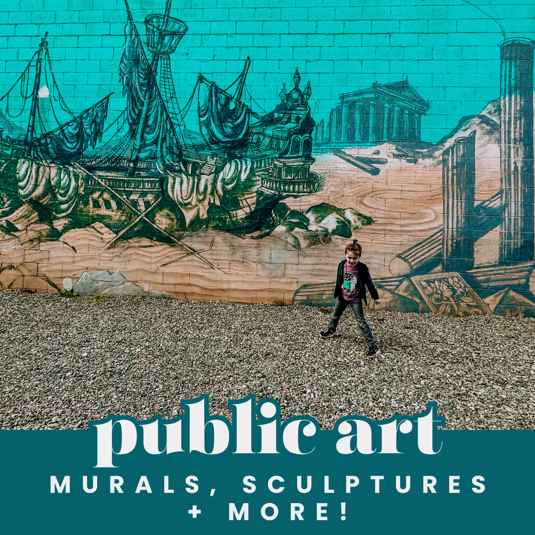 EXPLORE Unique Public Art &amp; Murals All Around the Kitsap Peninsula
