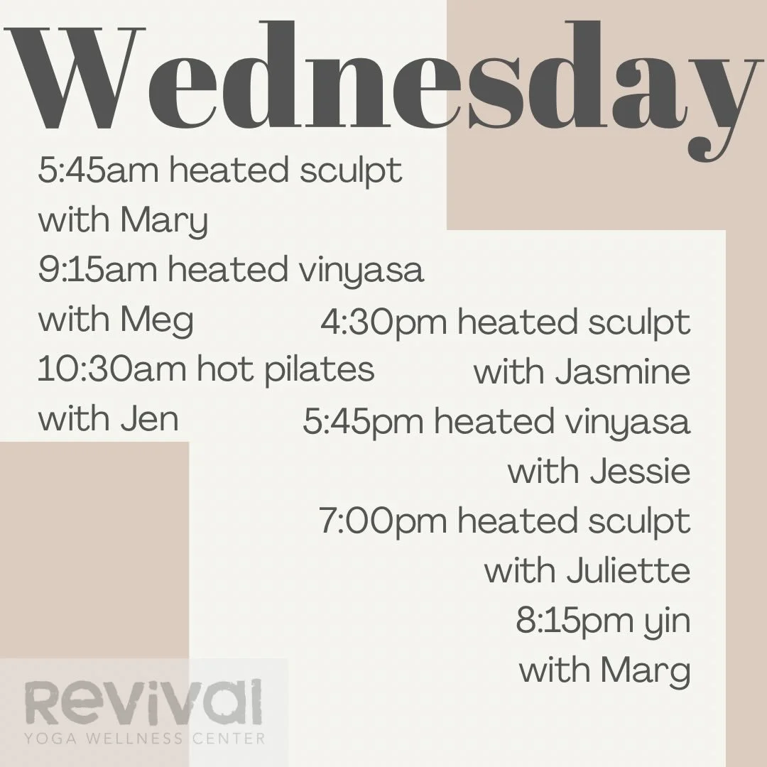 Wednesday at Revival. Midweek magic happens here. ✨