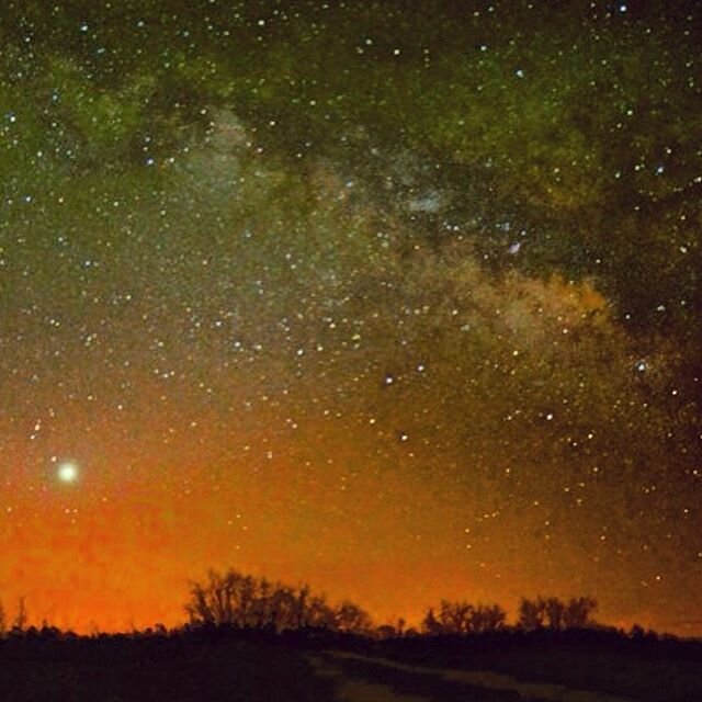 Our night sky here in Bartow, Georgia ⭐️