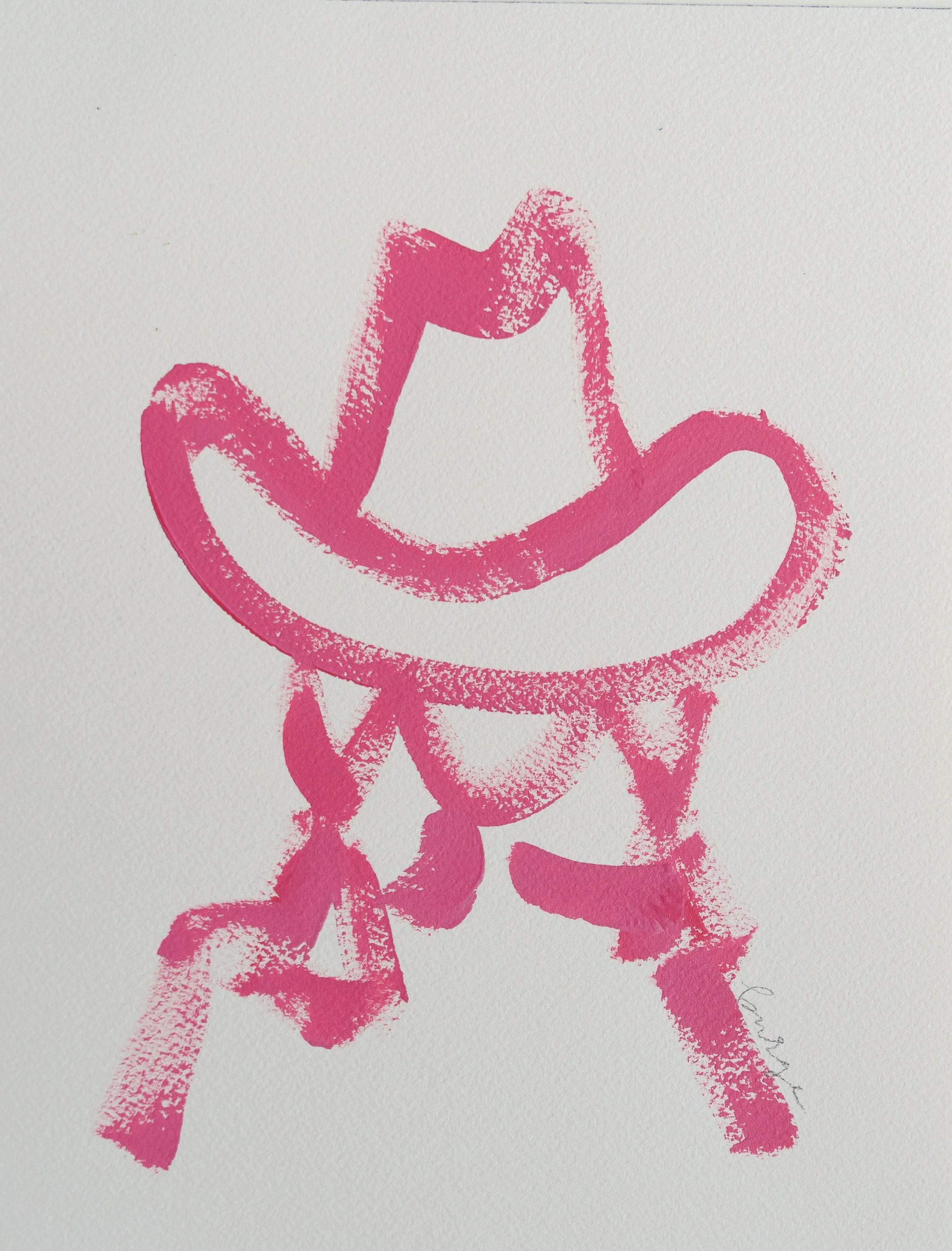 Cowgirl Silhouette 1
