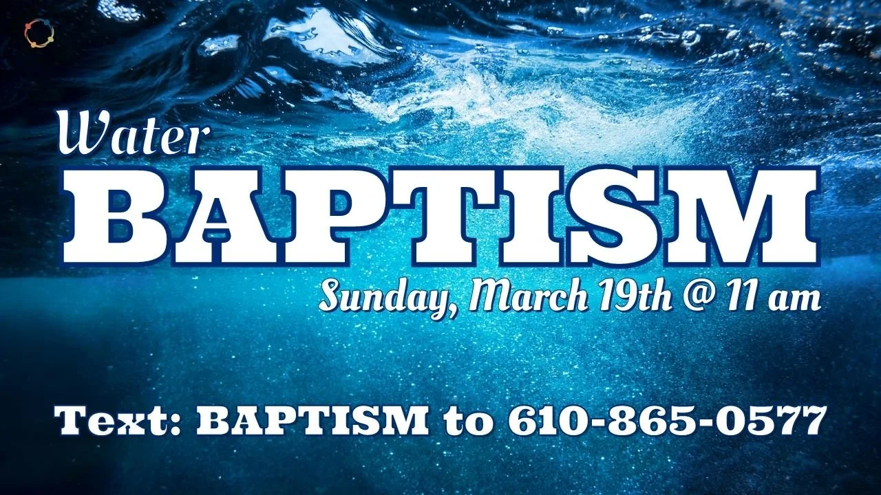 Water Baptism Sunday