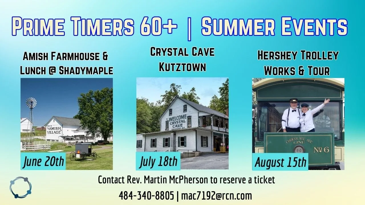 Prime Timers 60+ Adults | Summer Events