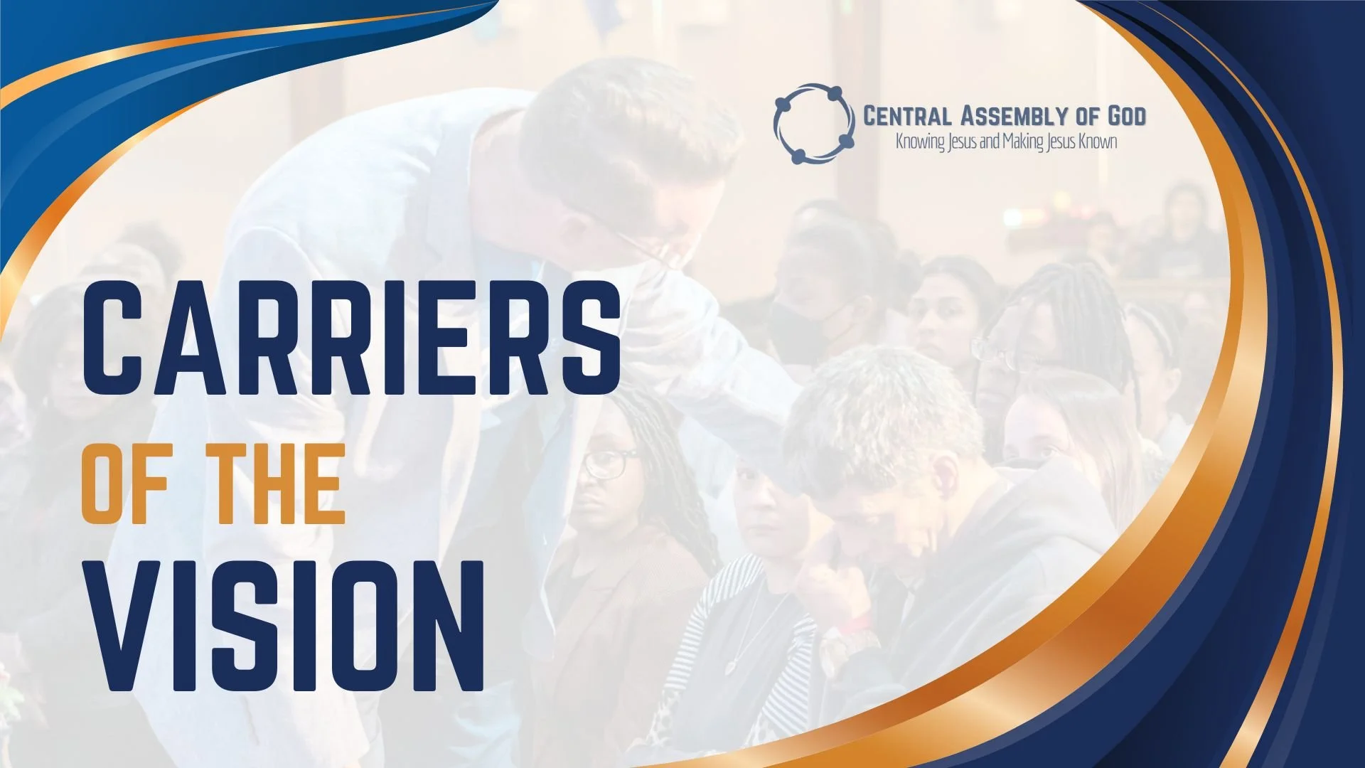 Carriers of Vision (Volunteer Appreciation Month)