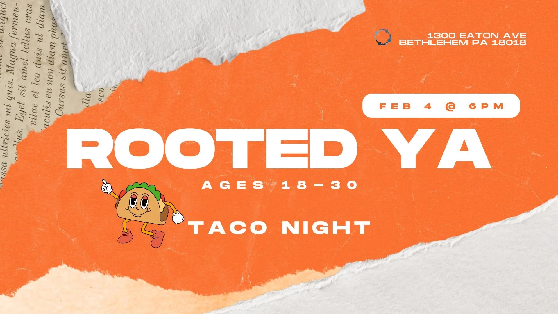 Taco Night | Rooted YA | 18- 30