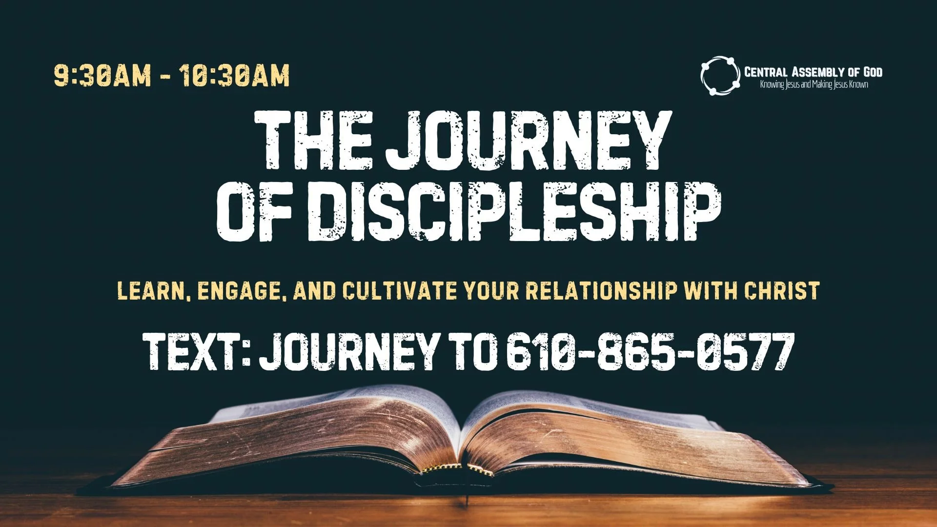 Journey of Discipleship
