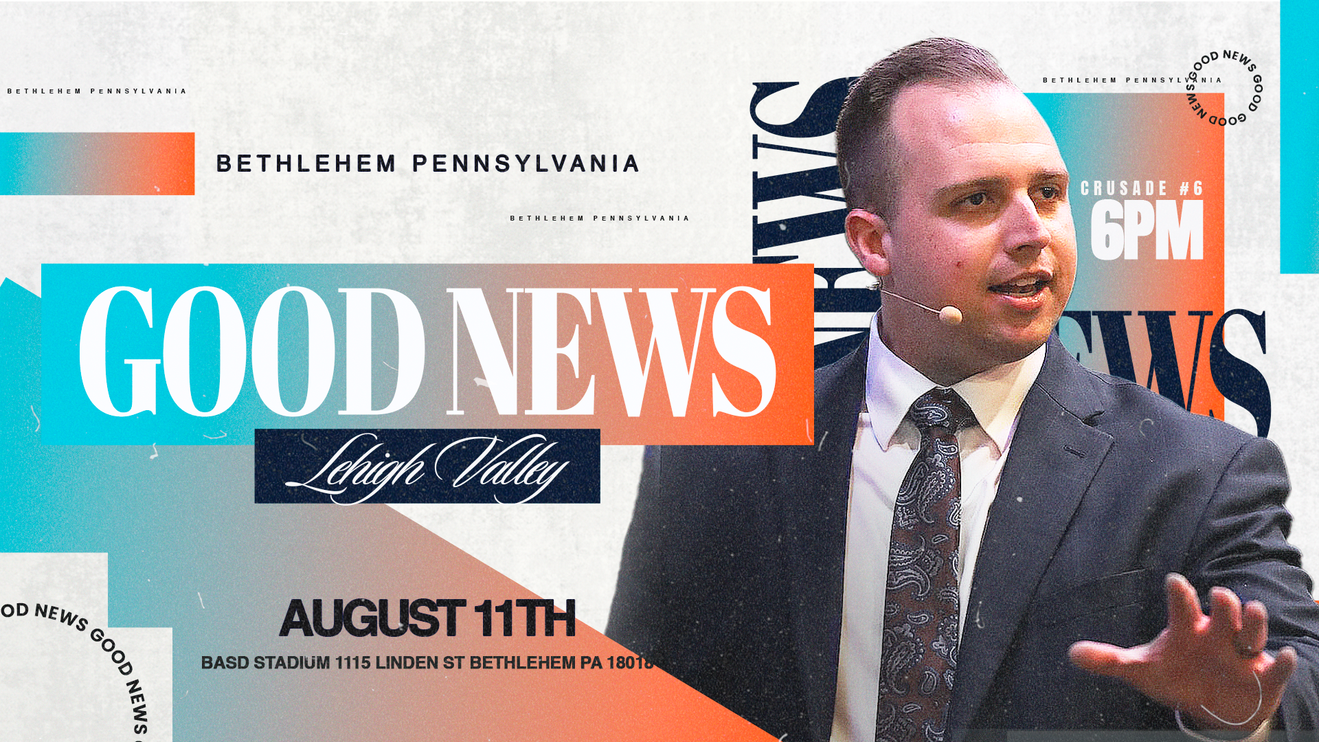 Good News Fest Lehigh Valley Stadium Crusade
